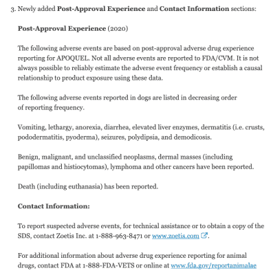 Apoquel Side Effects and Alternatives - Fidose of Reality
