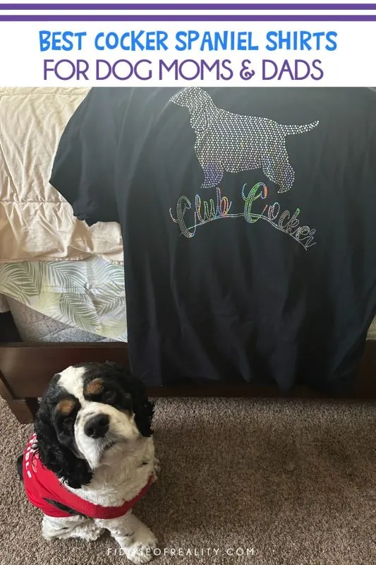 Melhores camisas de cocker spaniel para mães e pais de cachorro